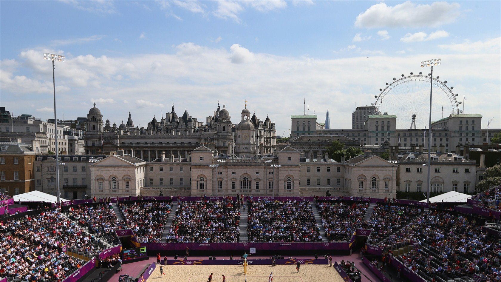 The Horse Guards Parade at the 2012 London Olympics