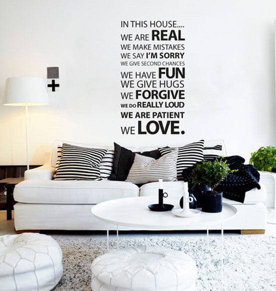50+ Beautiful Designs Of Wall Stickers / Wall Art Decals To Decor ...