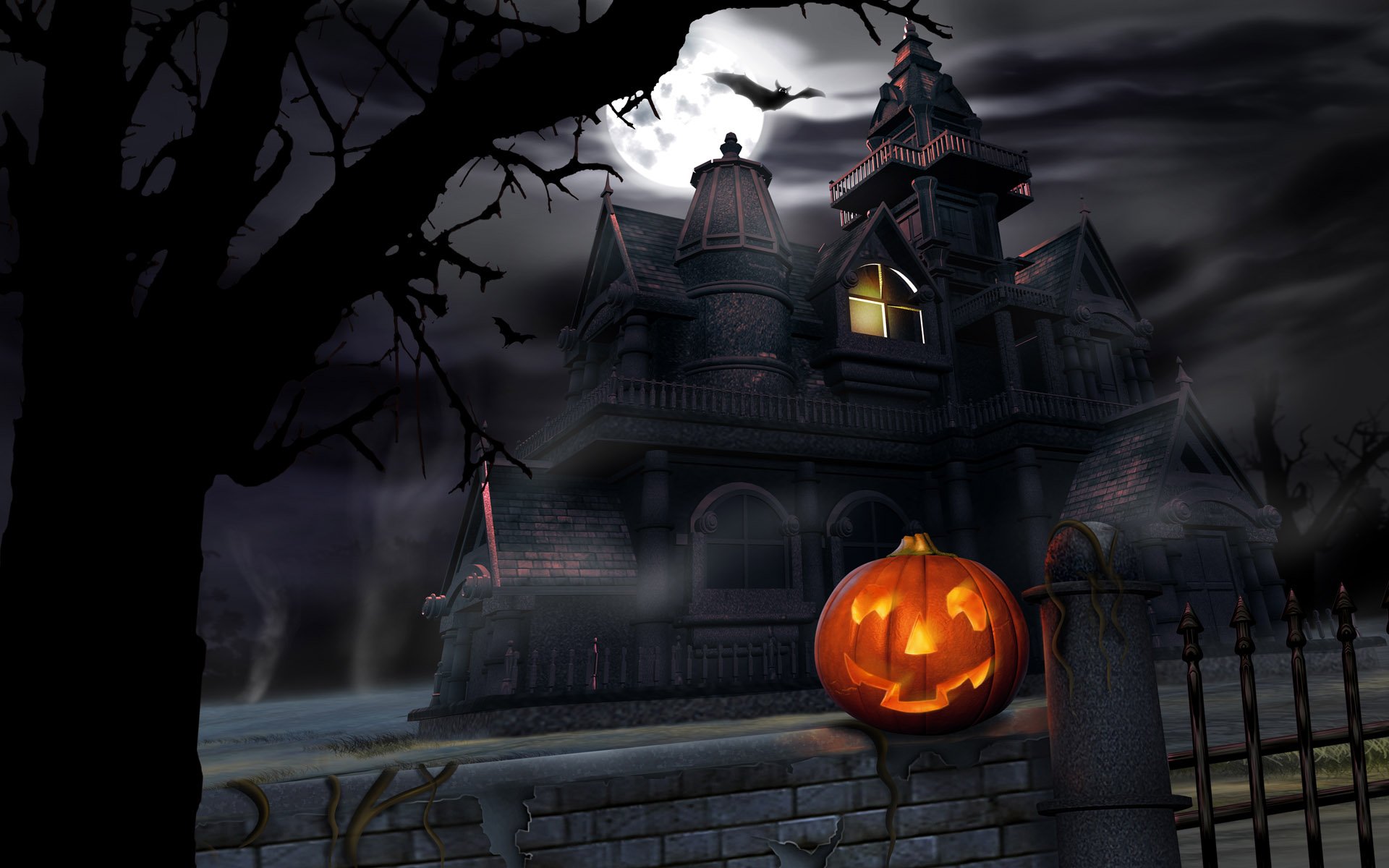 Scary Halloween 2012 Hd Wallpapers Pumpkins Witches HD Wallpapers Download Free Images Wallpaper [wallpaper981.blogspot.com]