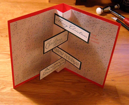 20+ Beautiful Diy & Homemade Christmas Card Ideas For 2012