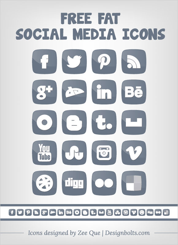 Free-Funny-Fat-Social-Media-Icons-2013