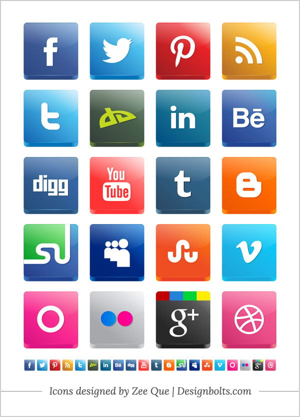 Free-Vector-3d-Social-Media-Icons-Pack-2013-New-Twitter-StumbleUpon-Pinterest
