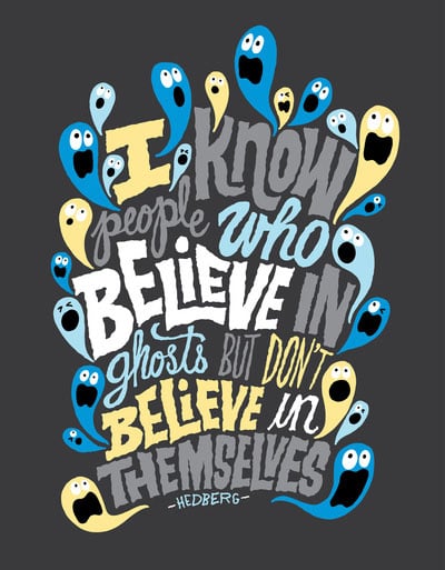 People-Who-Believe-in-Ghosts-funny-Poster
