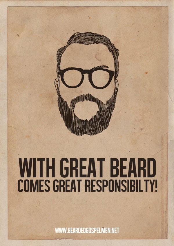 A Beard Man is a Real Man | Quotes Posters – Designbolts