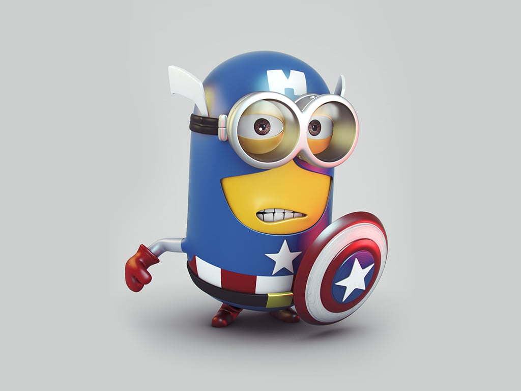  Collection Of Despicable Me 2 Minions | Wallpapers, Images  Fan Art