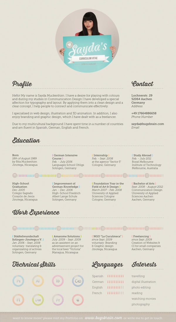 10 Interesting & Simple Resume Examples You Would Love To 