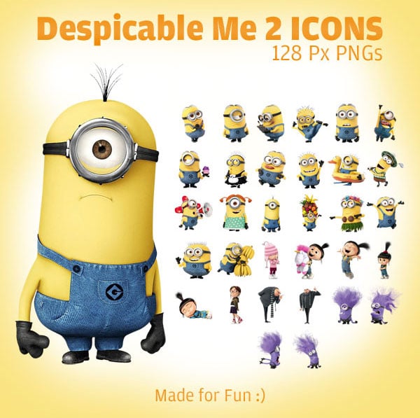 New Collection of Despicable Me 2 Minions | Crazy Minion Images & Fan