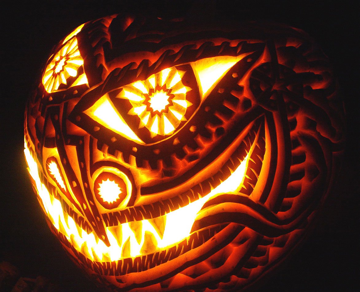 30+ Best Cool, Creative & Scary Halloween Pumpkin Carving Ideas 2013