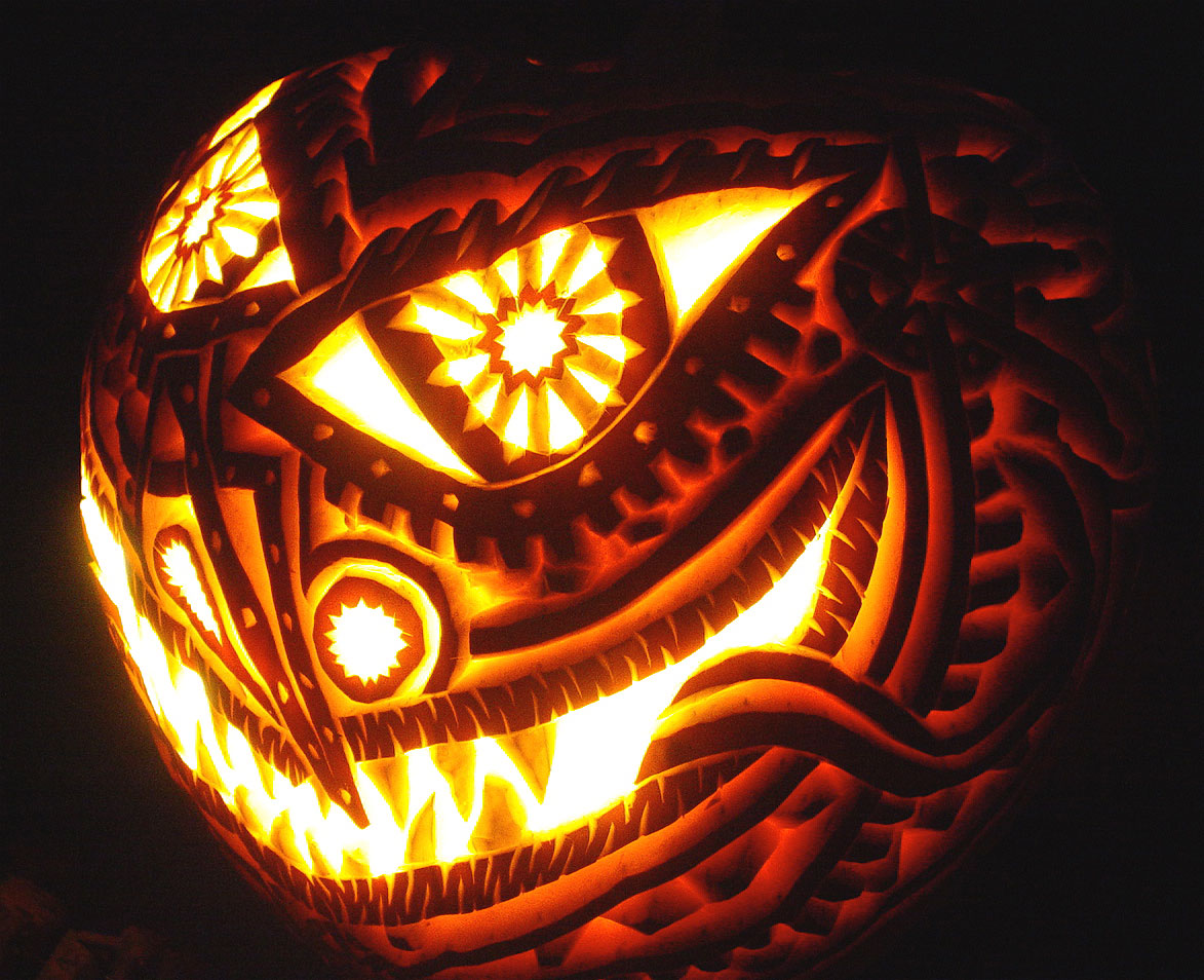 30 Best Cool Creative Scary Halloween Pumpkin Carving Ideas 2013 