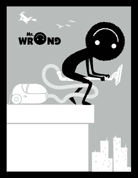 funny illustrations mr wrong 13 50 Crazy & Funny Illustrations of Mr. Wrong