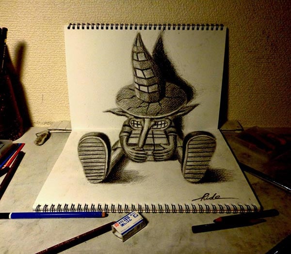 Amazing Collection of 3D Pencil Drawings – Designbolts