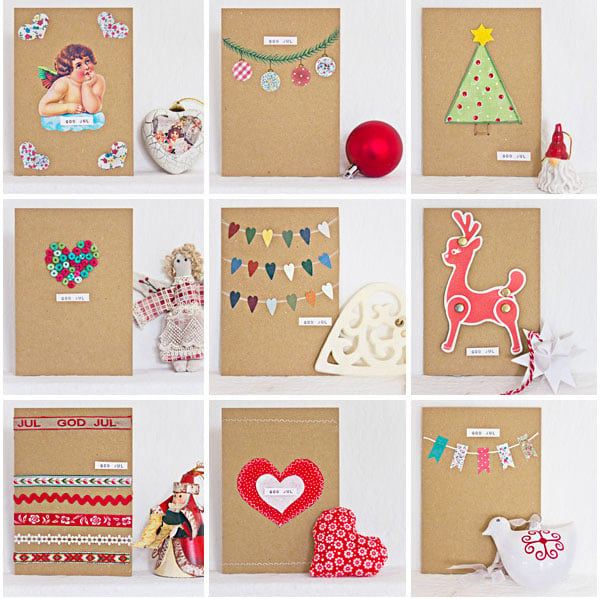 50+ Beautiful Diy & Homemade Christmas Card Ideas For 2013