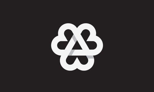Overlap Technique Logo designs 10 New Trends of Logo Design for 2014
