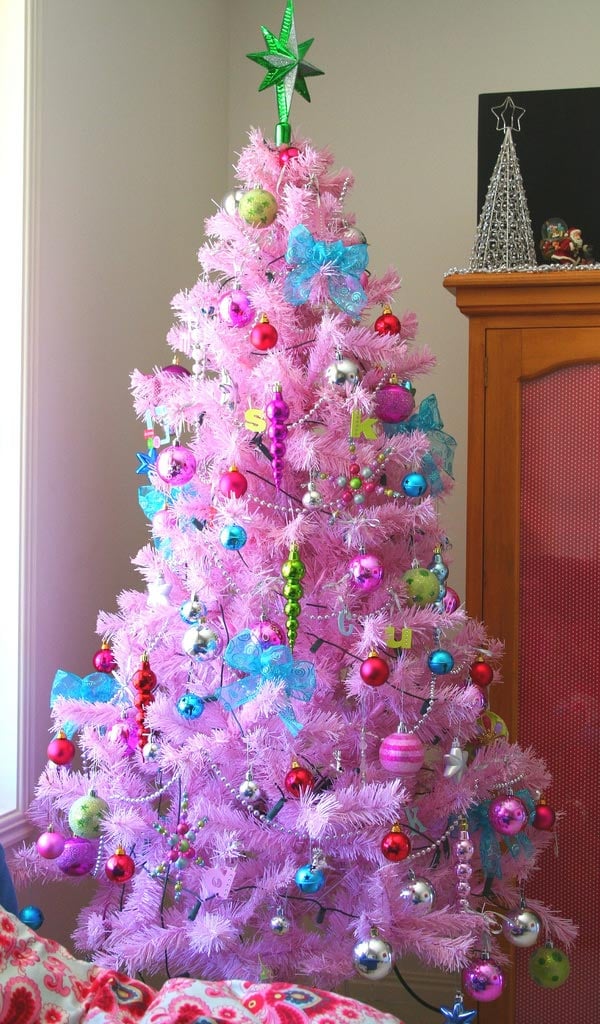 Pink Christmas Tree Credited