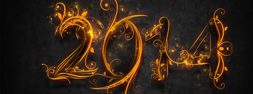 أكبر مجموعة كفرات فيس بوك 2014 facebook covers - happy new year 134