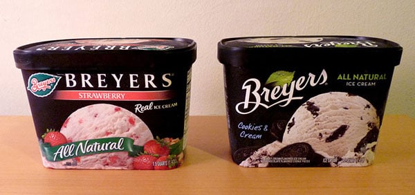 Breyers new ice cream packaging design 2 30+ Cool Ice Cream Packaging Designs For Inspiration