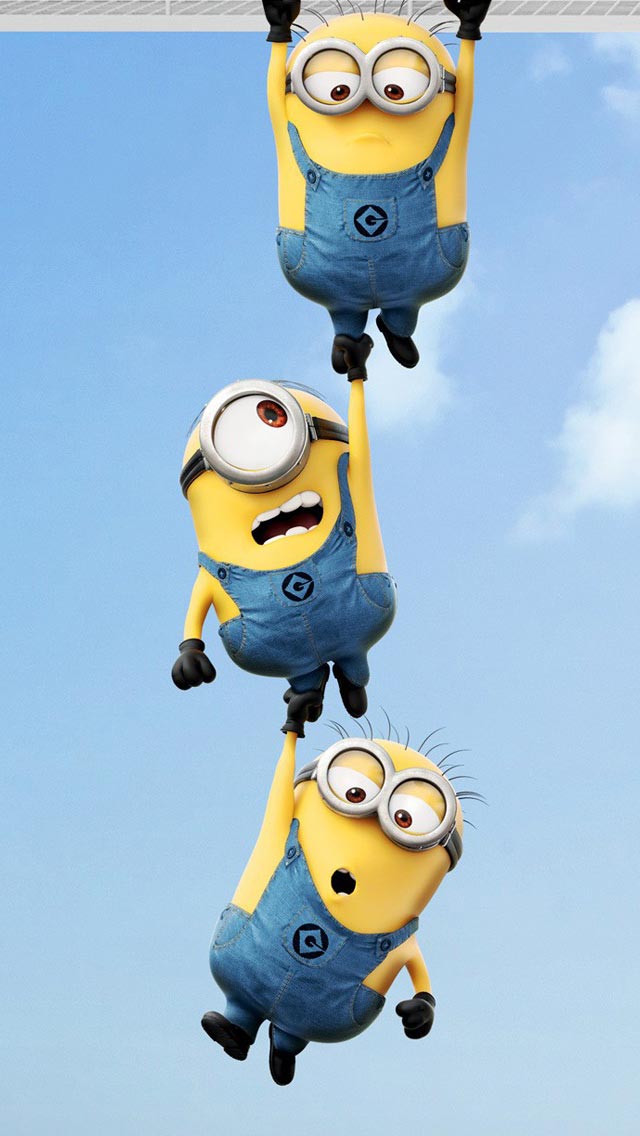 Minion iphone 5 wallpaper HD.