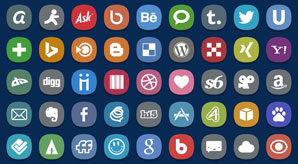 120-Free-Cute-Social-Networking-Icons-2014-PNGs-&-Vector-File