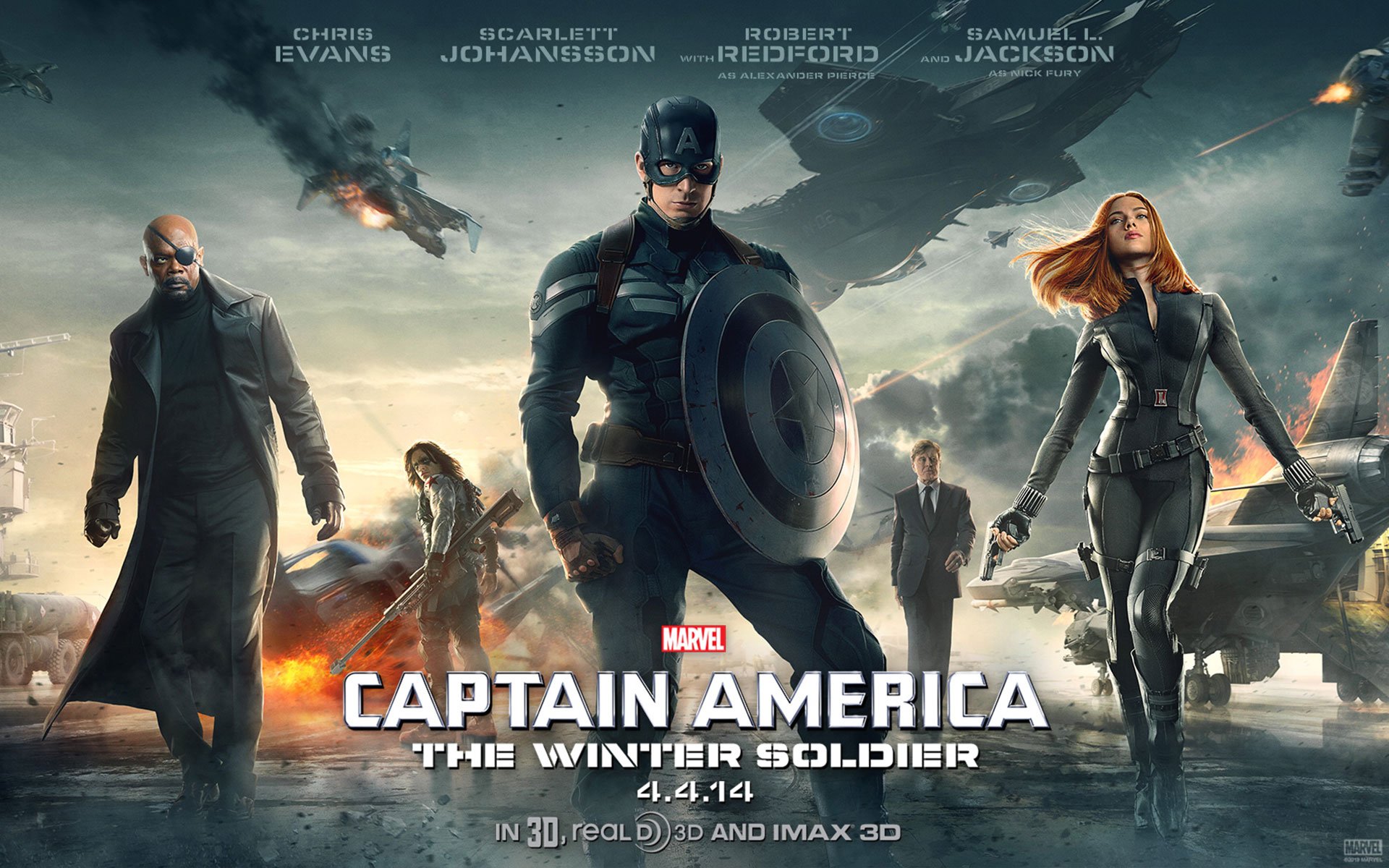 Captain America The Winter Soldier 2014 BRRip 1Gb Dual