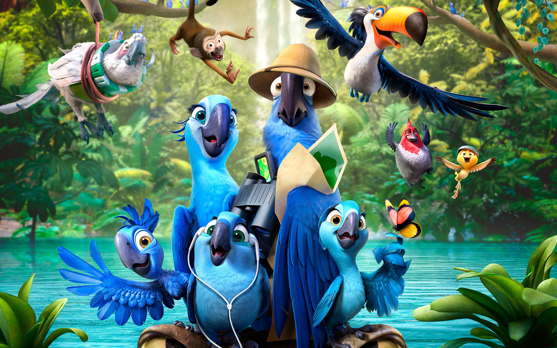 Rio 2 2014 Movie HD Wallpapers Facebook Cover Photos Designbolts