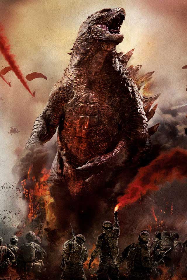 Godzilla Movie 2014 HD, iPhone & iPad Wallpapers  Designbolts