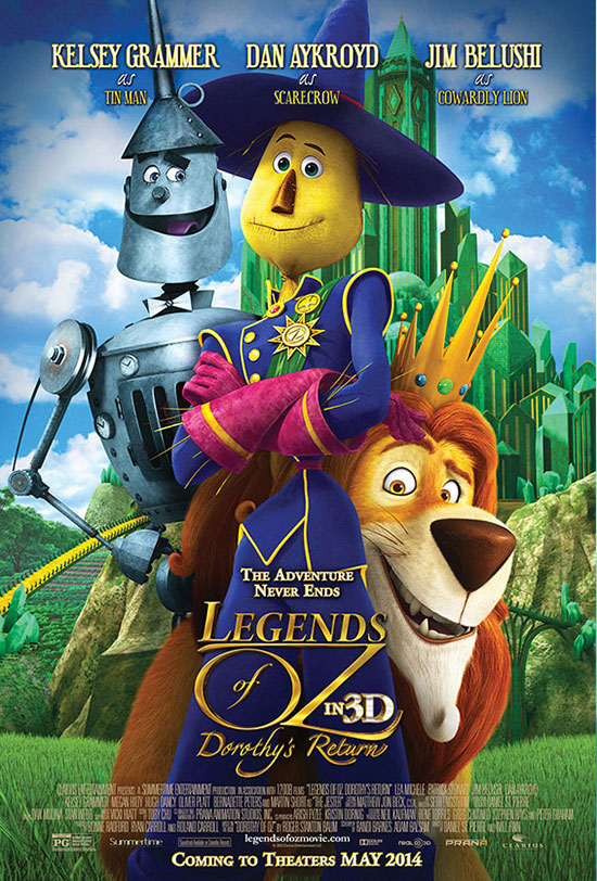 Legends Of Oz: Dorothys Return Official Trailer #2 2014
