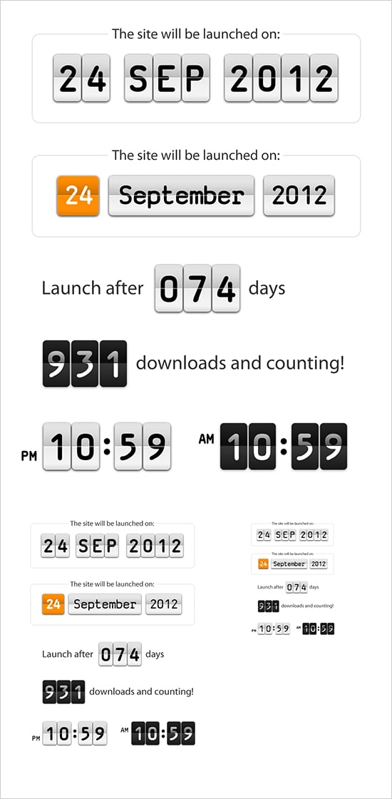 50 Free Useful Premium PSD Files, Buttons & Icons To Download