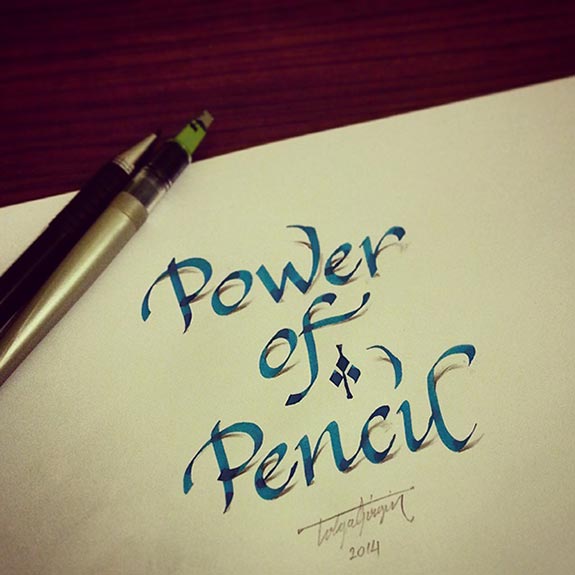 3D Lettering | A Unique Concept for Calligraphers & Typographers