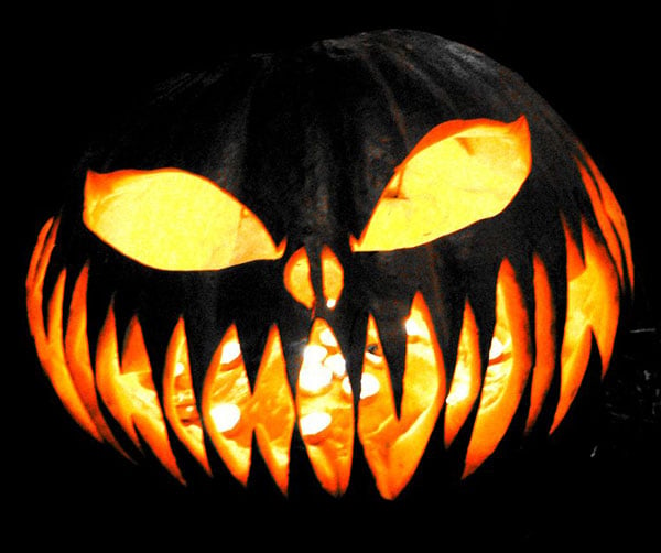 Image result for scary pumpkin
