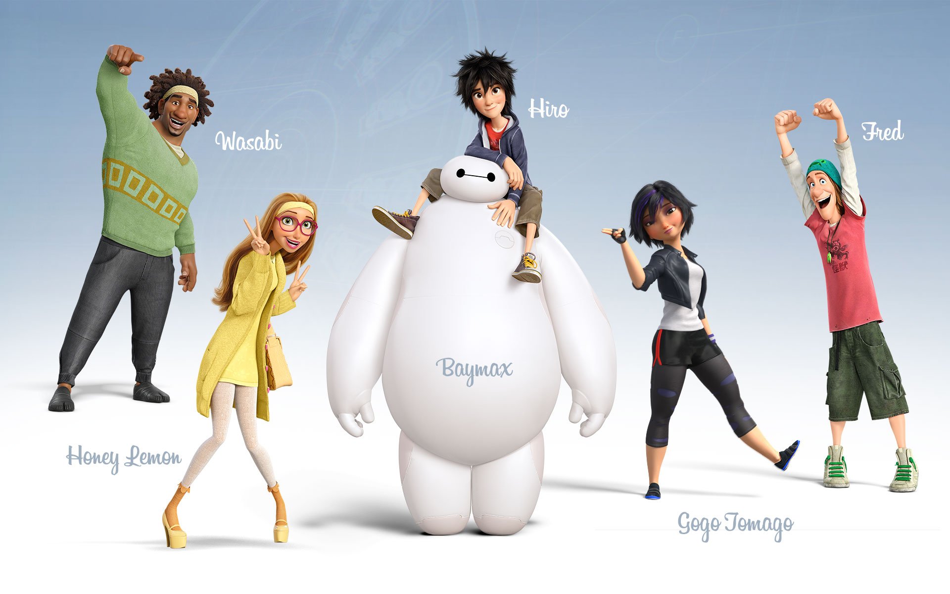 Disney Movie Big Hero 6 (2014) Desktop & iPhone Wallpapers HD