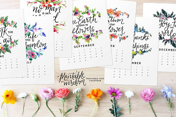 Calendar on Pinterest | Calendar Design, Desk Calendars and Calendar