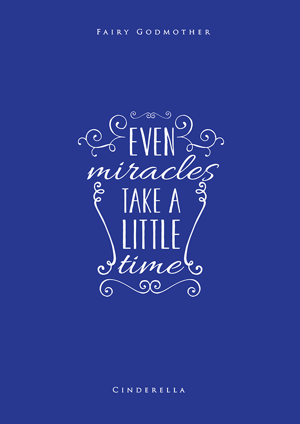 Inspiring Typography Quotes from Disney Movies 7