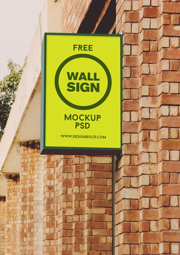 free high quality outdoor advertising mockup psd files