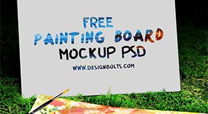 Free-Sketch-Book-and-Easel-Painting-Board-Mockup-PSD
