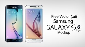 Samsung-Galaxy-S6-Mockup-Samsung-Galaxy-Edge-mockup-ai-vector