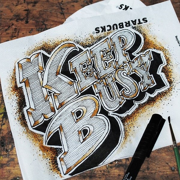 30+ Stunning Hand Drawing Lettering Art by Rob Draper