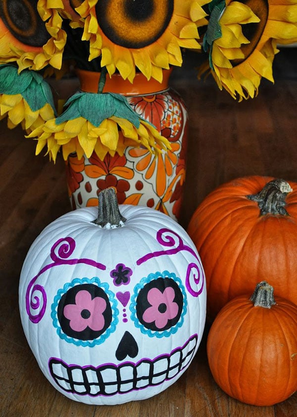 25 No Carve & Painted Pumpkin Ideas | A New Trend of Halloween 2015