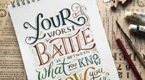 35+-Beautiful-Inspiring-Ink-&-Watercolor-Hand-Lettering-Projects-by-Abbey-Sy