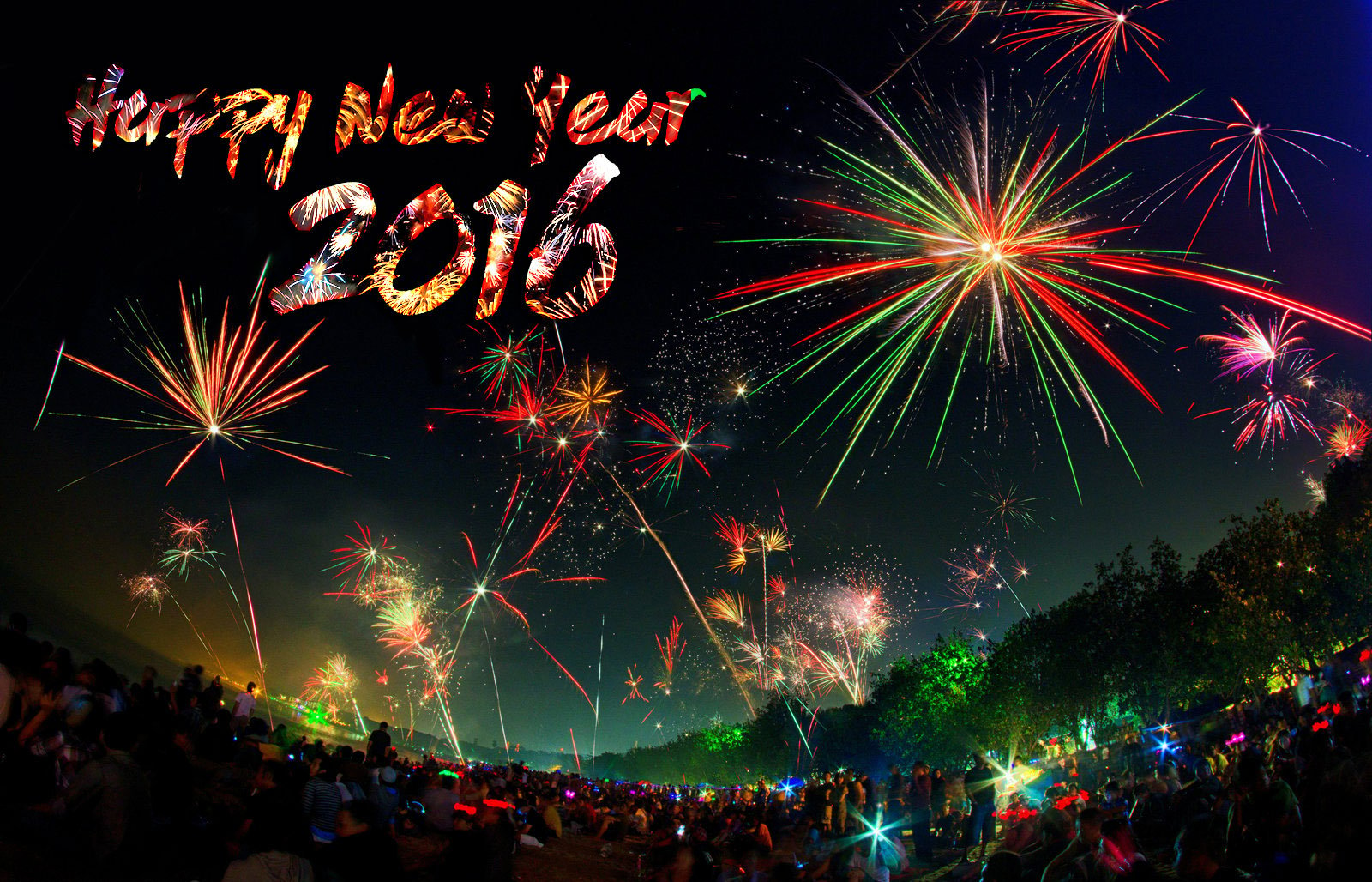Happy New Year 2016 Wallpapers HD, Images & Facebook Cover ...