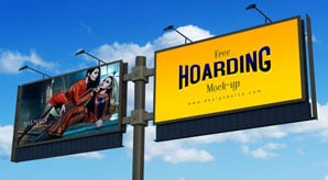 Free-Frontlit-Outdoor-Advertising-Hoarding-Mock-up-PSD