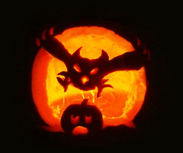 40+ Best Cool & Scary Halloween Pumpkin Carving Ideas 