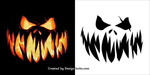 10 Free Scary Halloween Pumpkin Carving Patterns Stencils Printable 10 Free Scary Halloween Pumpkin Carving Patterns Stencils Printable