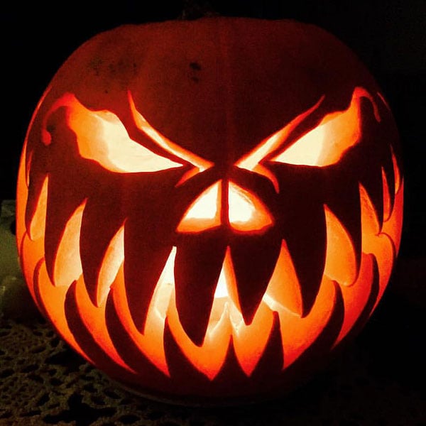 40+ Best Cool & Scary Halloween Pumpkin Carving Ideas, Designs & Images