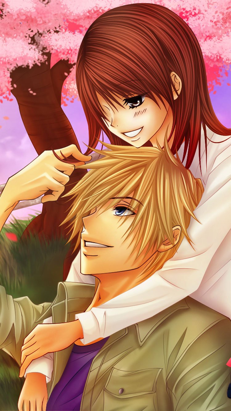 Anime Couples Romantic Hug Images  Anime Wallpaper HD