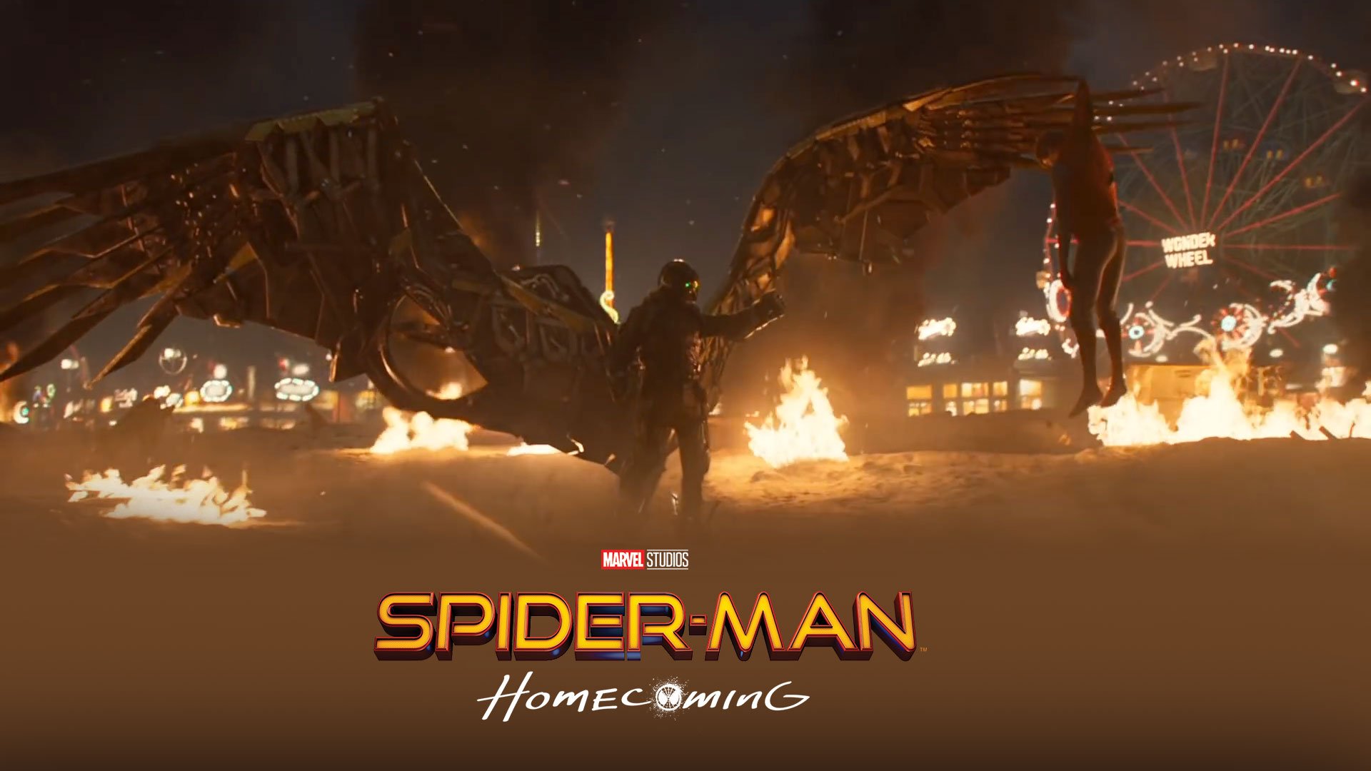 SpiderMan (2017) Movie Desktop Wallpapers