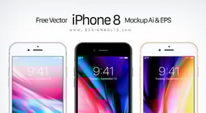 Free-Vector-Apple-iPhone-8-Ai-&-EPS-6