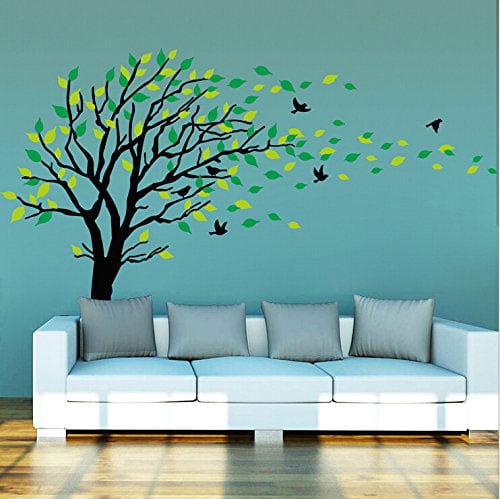 20+ Beautiful Trees & Branches Vinyl Wall Decals / Wall ...