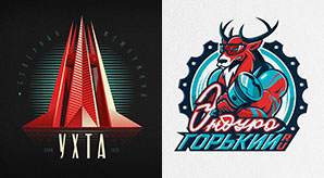 New-Badge-Style-in-Logo-Design-An-Upcoming-Logo-Trend-of-2018
