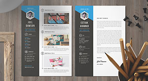 10-Free-Professional-Resume-(CV)-Template-Designs-2018-in-PSD,-Ai-&-Word-Formats