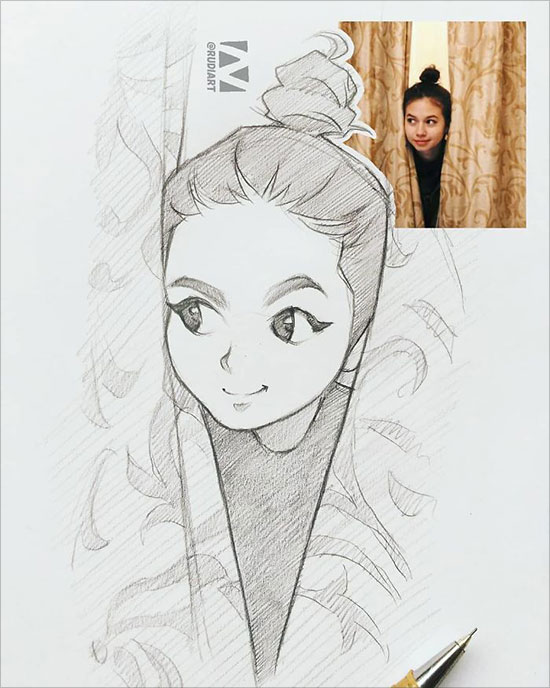 real people to draw